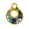 The Gold Collection — 24k gold plated archangel tensor ring pendants — Energies of Service